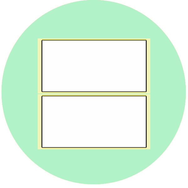 ZEBRA 880004-025 Z-PERFORM 1000T 32 X 25 mm papír címke